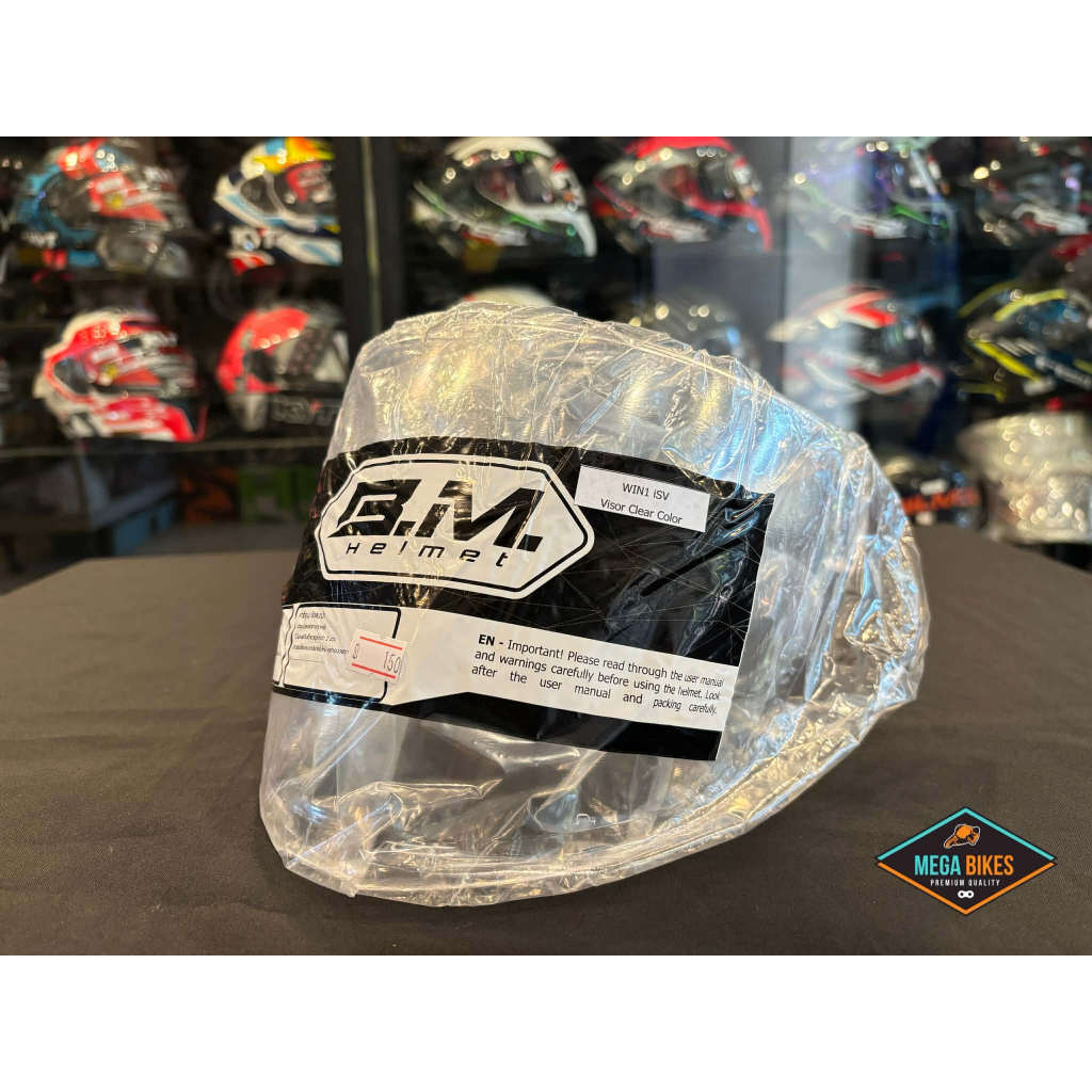 ชิลด์หน้าหมวกกันน็อค , ชุดยึดชิลด์ B.M. รุ่น WIN1 iSV