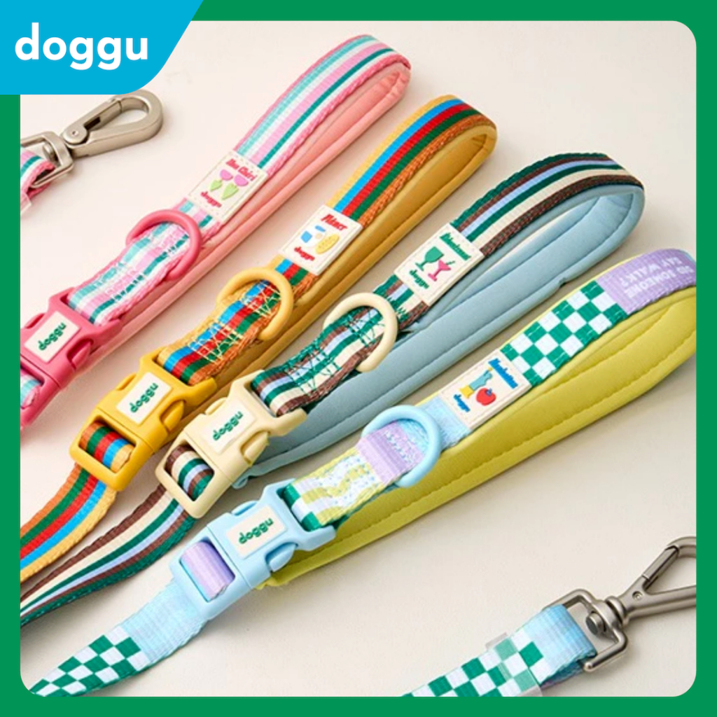 [พร้อมส่ง] DOGGU สายจูง ขายเดี่ยว แยกชิ้น รุ่น Cherish ยาว 180 ซม.