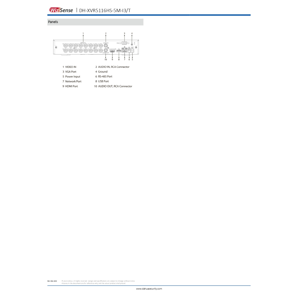 DAHUA กล้องวงจรปิด 5MP มีไมค์ในตัว XVR5116HS-5M-I3/T + HAC-HFW1500TLMP-IL-A เลนส์ 2.8mm จำนวน 16 ตัว - รูปที่ 6