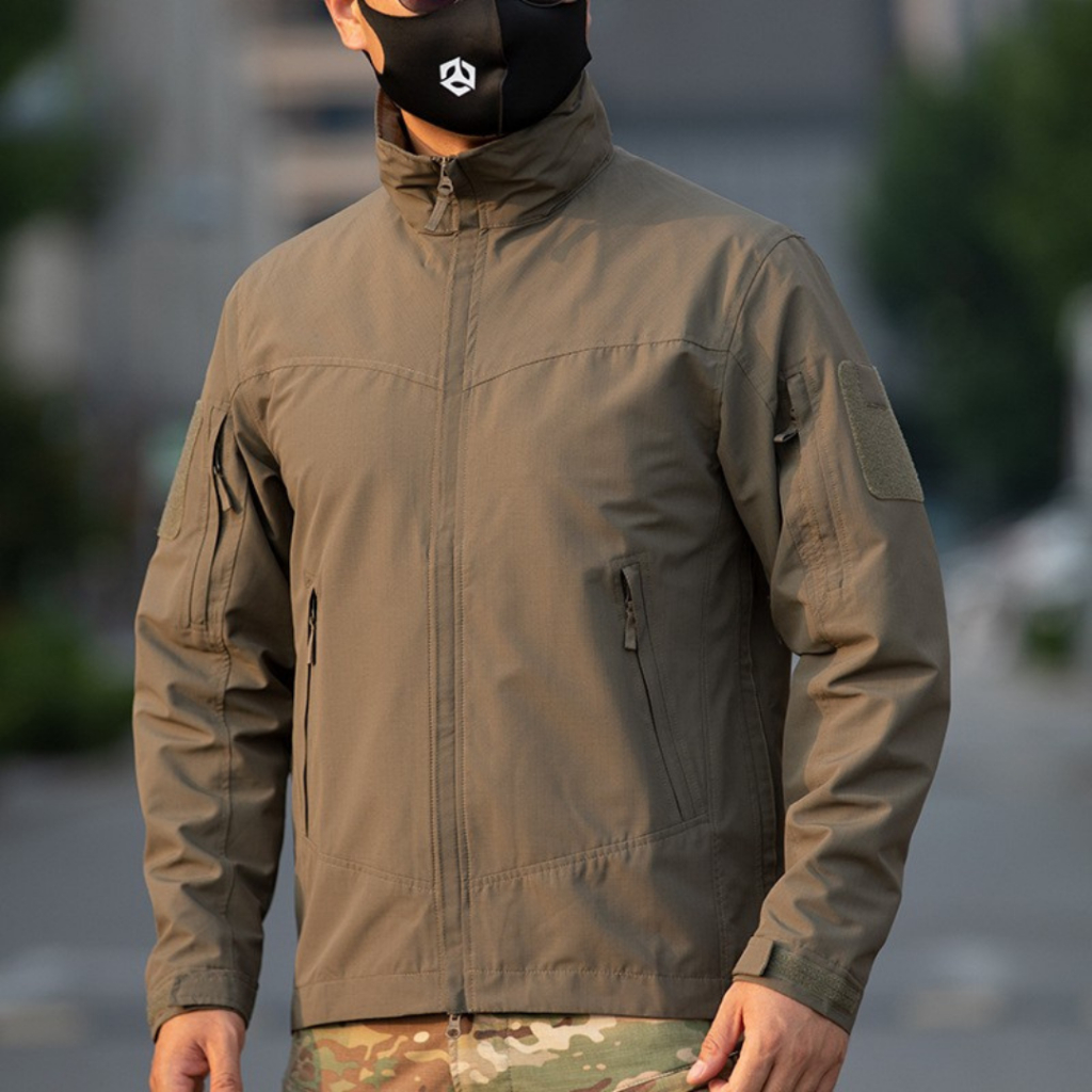 เสื้อแจ็คเก็ตซอฟต์เชลล์ (Softshell Jacket) เสื้อภาคสนาม ทัวริ่ง ยุทธวิธี