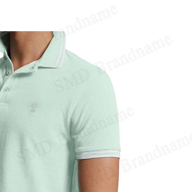 Polo Ralph Lauren เสื้อโปโลผู้ชาย รุ่น Custom Slim Fit Mesh Polo Shirt Code: 710898948007 - รูปที่ 4