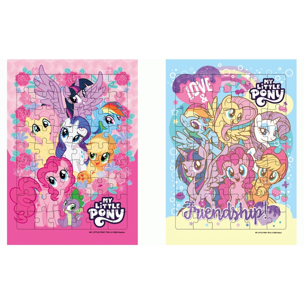 บงกช bongkoch จิ๊กซอว์ ระบายสี MY LITTLE PONY 2 ลาย (ขายแยกเล่ม)