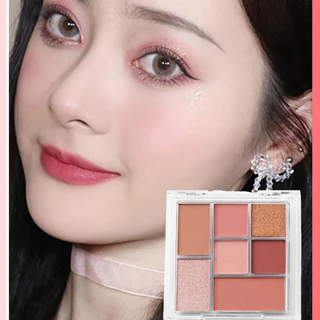 YOTAI อายแชโดว์ พาเลทอายแชโดว์ 7 สี Eyeshadow เนื้อใยไหม เนื้อแมท ประกายชิมเมอร์ กลิตเตอร์ สีสวย กันน้ํา ติดทนนาน