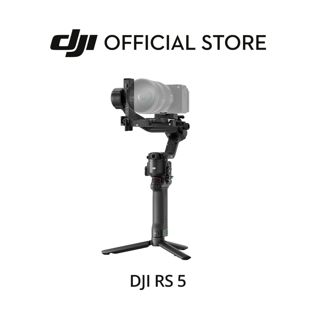 [พร้อมส่ง] DJI RS 5 - Ronin Stabilizer | กิมบอล ไม้กันสั่น สำหรับกล้อง | ใช้งานได้นาน 14 ชั่วโมง