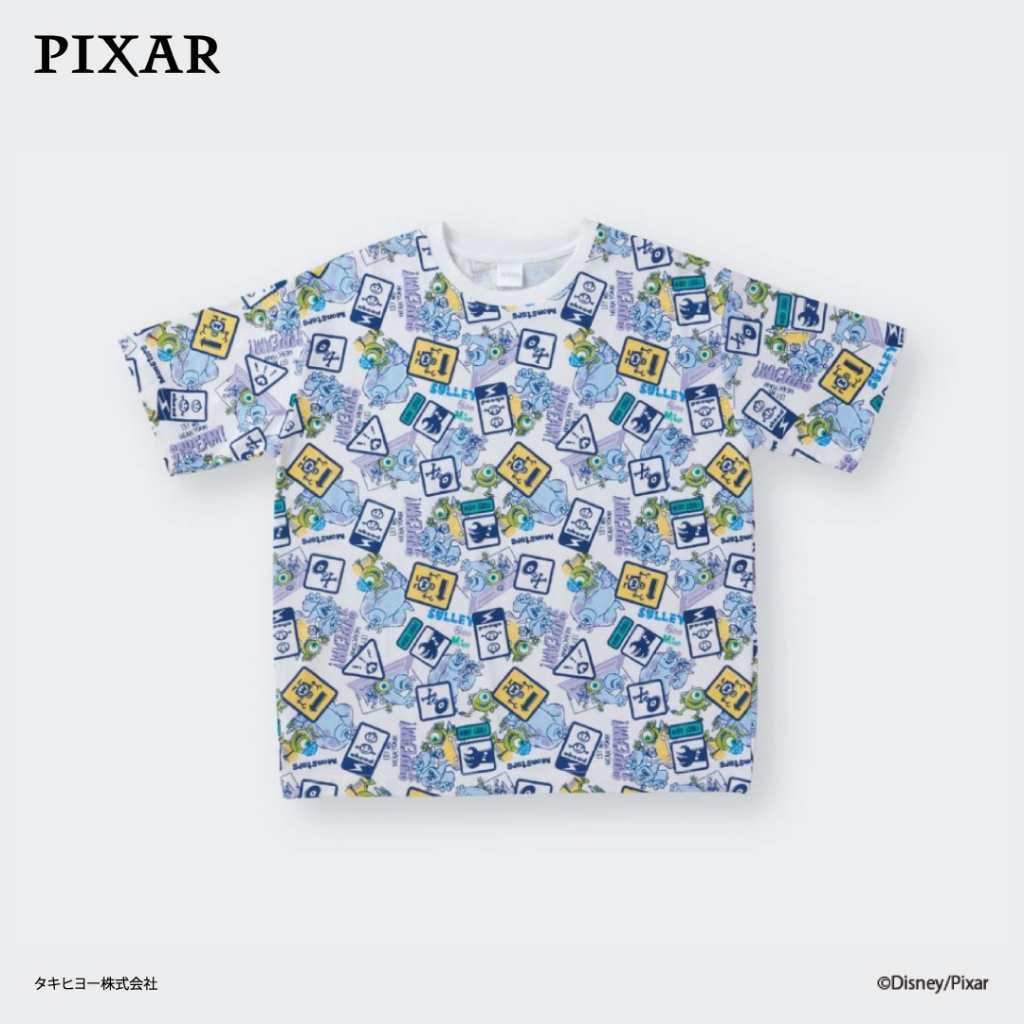 เสื้อยืด Monster Inc. ลายป่วนก่วนโรงงาน - Monster Inc. Factory Chaos Fun Tee