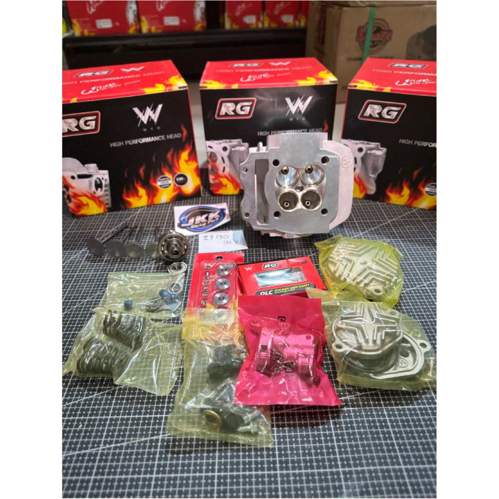 ฝา4วาว w125 s/r/iบังลม/ปลาวาฬ msx สุดหลักงานRG วาว30-27 ลูก76-78 งานตัวใหม่ล่าสุดNew .. อุปกรณ์ครบพร