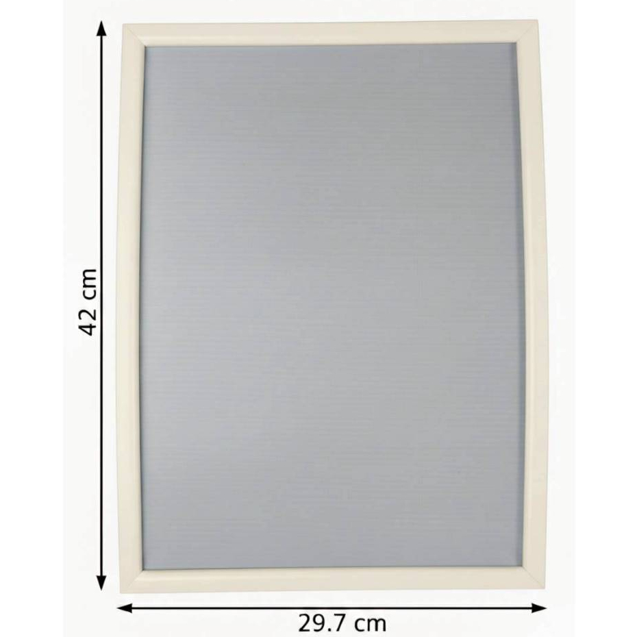 กรอบรูปสีงาช้าง A3(42x29.7cm.)กรอบรูปA3(42x29.7cm.)สีงาช้างกรอบรูป & กรอบจิ๊กซอว์วัสดุ PP Form พรีเมียม