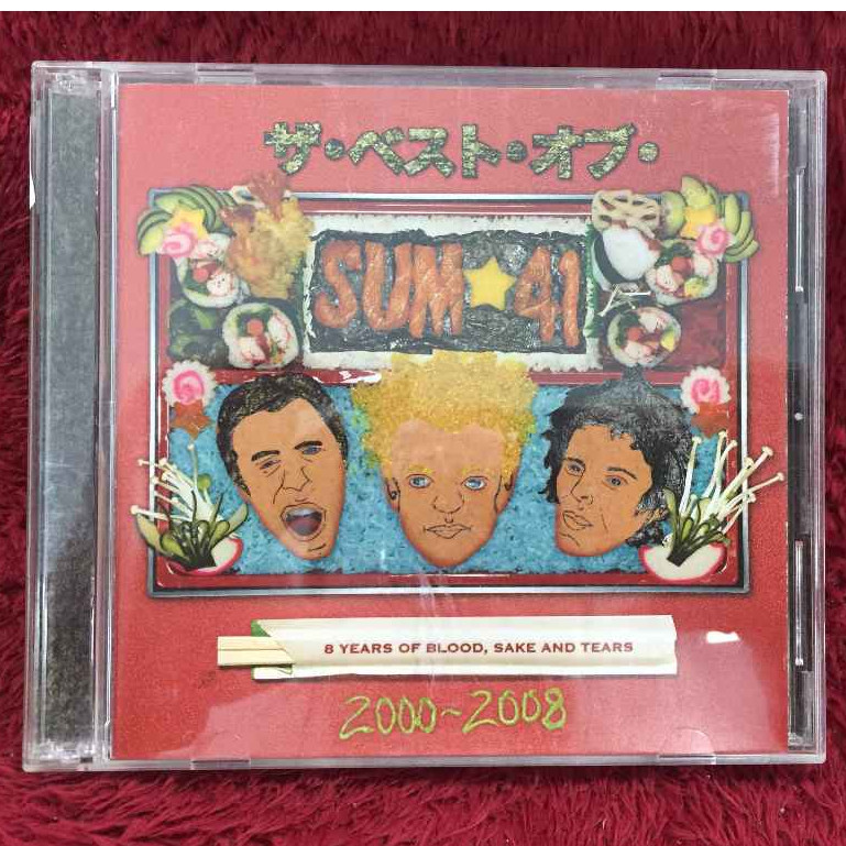 CD,DVD Sum 41 - 8 Years Of Blood Sake And Tears: The Best Of Sum 41 สภาพตามรูปปก AA253-62