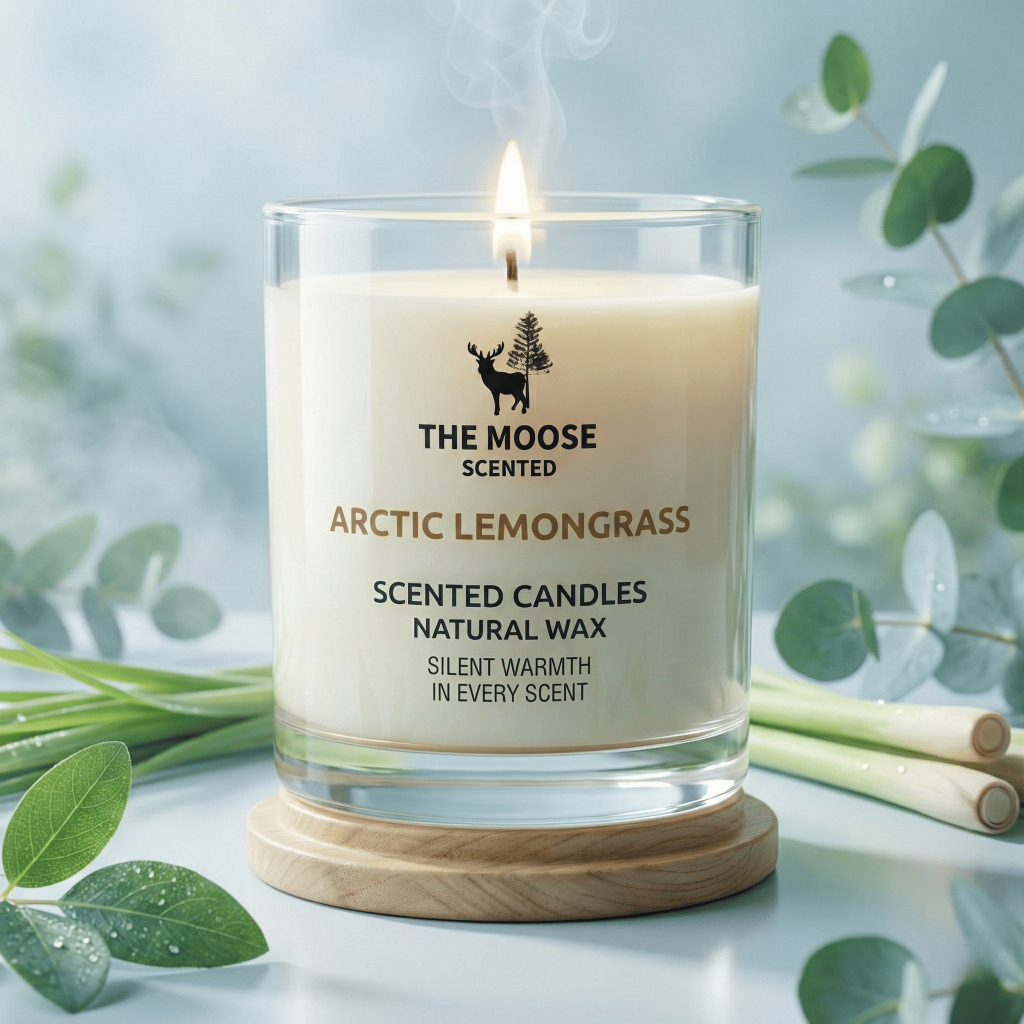 เทียนหอม Soy Wax กลิ่นวานิลลา Northern Vanilla 240g The Moose Scented เทียนหอมไขถั่วเหลือง ของขวัญ