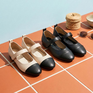 HaloBangkok รองเท้า Flat Shoes หนังพียู รุ่น LA29985