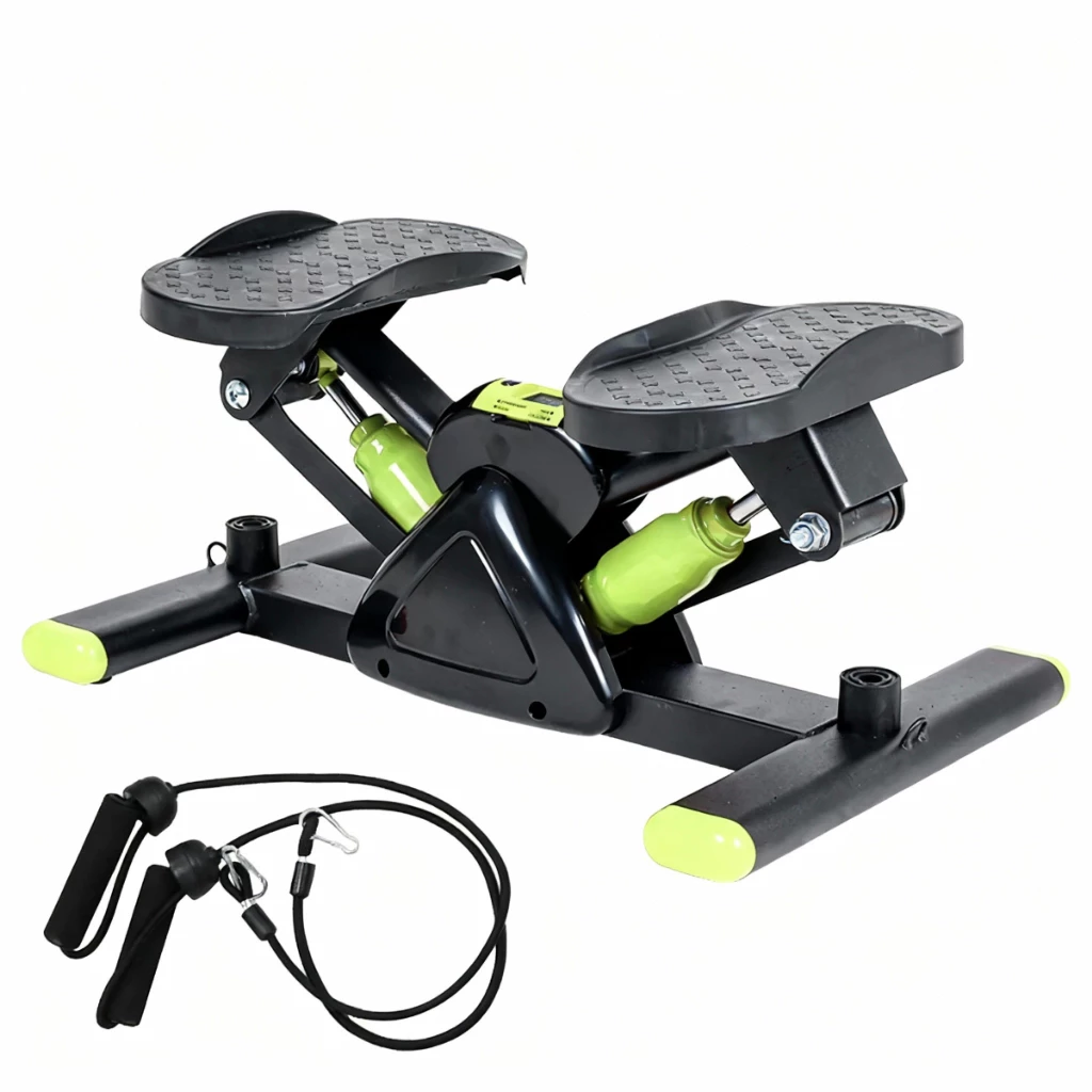 V-shape stepper เครื่องเดินก้าวซ้ายขวา เครื่องเหยียบออกกำลังกาย พร้อมเชือกดึง เครื่องบริหารต้นขา ออกกำลังกาย