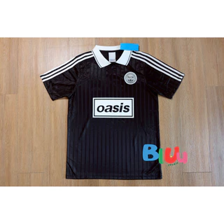 (S-4XL) เสื้อโปโลคอปก แนวสตรีท แฟชั่น 3 สี ดำ/ฟ้า/ชมพู "โอเอซิส Live 2025" เกรดพรีเมี่ยม พร้อมส่งในไทย