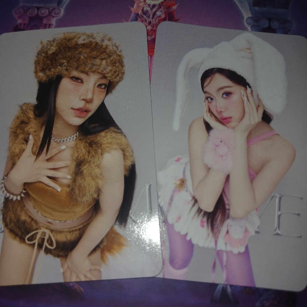 sunsu x 4eve photocard การ์ด ซันซุ ตาออม อ๊ะอาย
