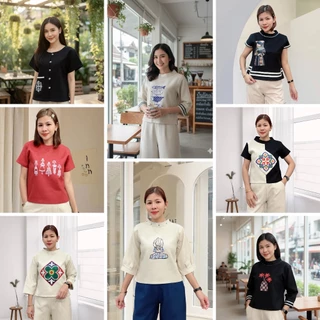 เสื้อผ้าลินิกัญชงอัดกาว สกรีนลาย งานสั่งตัดตามออเดอร์เท่านั้น