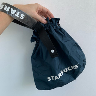 กระเป๋าสตาร์บัคส์ Multipurpose Foldable Bag  กระเป๋าพับได้ พ…