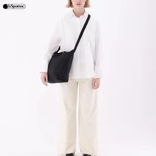 Lesportsac Deluxe Easy Carry Tote Crossbody Bag กระเป๋าสะพายข้างพาดลำตัว Style 4360