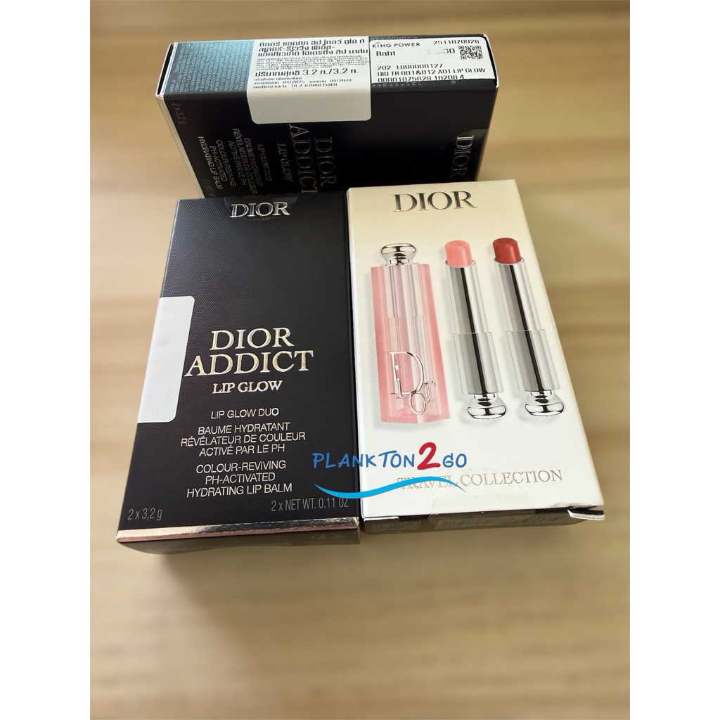 แพ็คเกจใหม่ล่าสุด ลิปบาล์ม Dior Addict Lip Glow เผยสีสันตาม pH ธรรมชาติของริมฝีปาก 3.2g ป้ายคิง ผลิต 11/2024 - รูปที่ 2