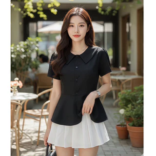 เสื้อคอปกระบายชาย รุ่น Gentle Lady