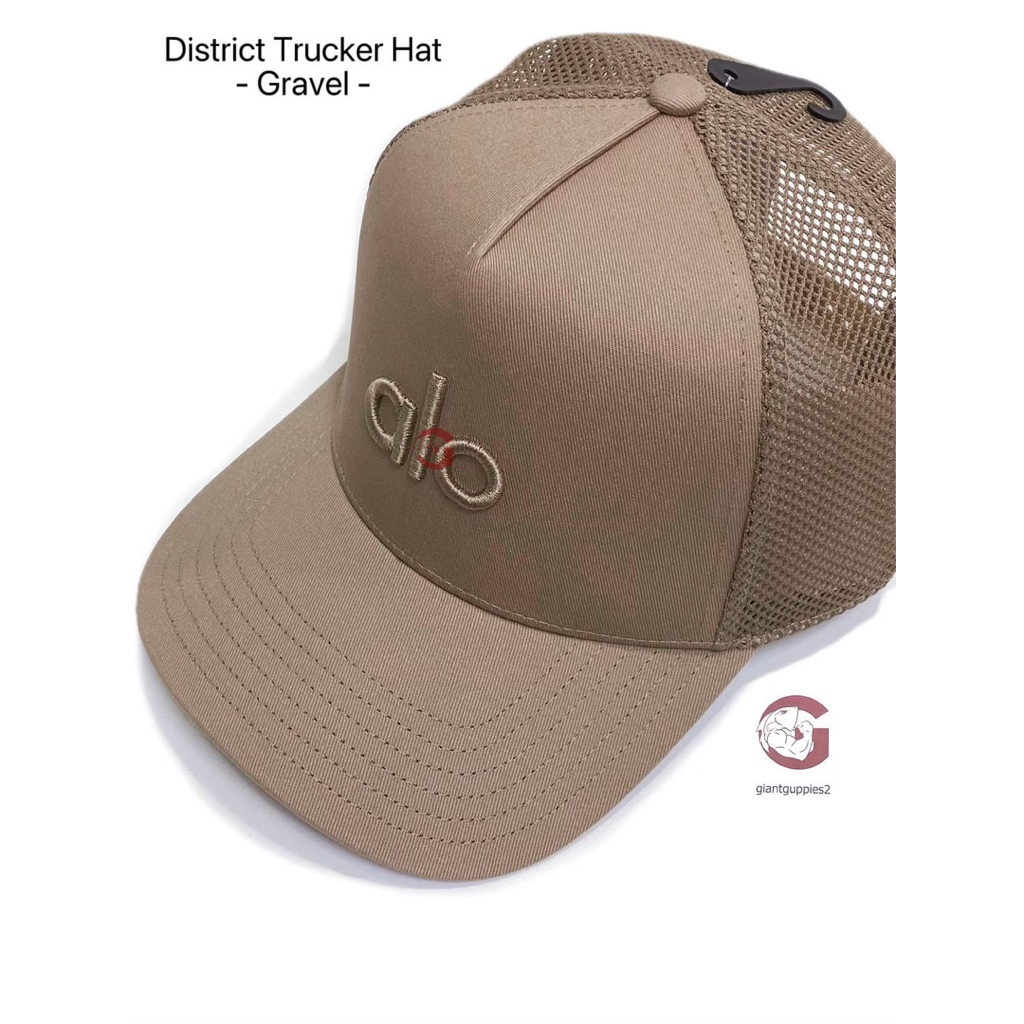 Alo ของแท้ 100% District Trucker Hat สี Gravel