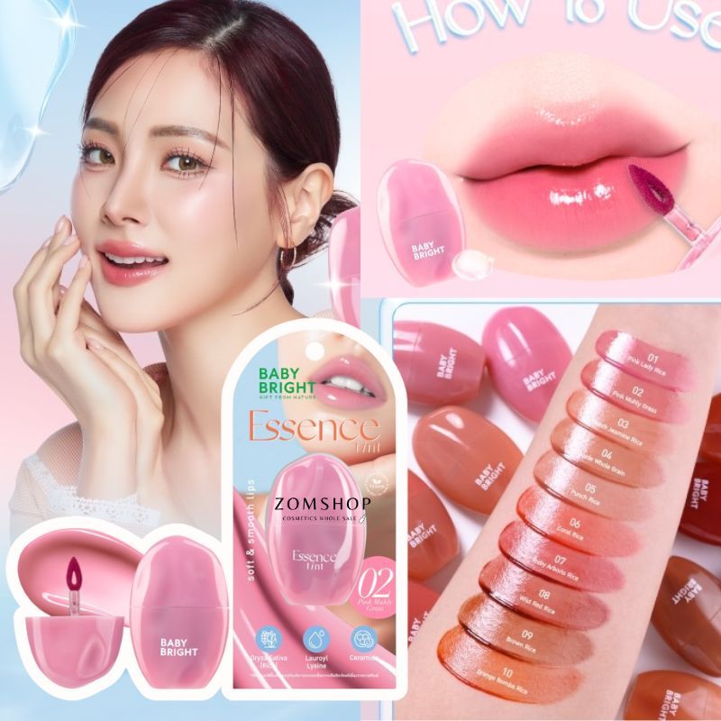 Baby Bright ลิปทินท์น้ำตบ【เอสเซนส์ทินท์】เนื้อฉ่ำวาว​ รูปที่ 2
