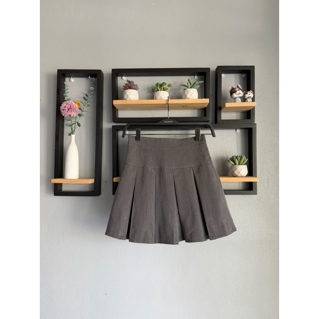 กระโปรงเทนนิส GRL สีเทา