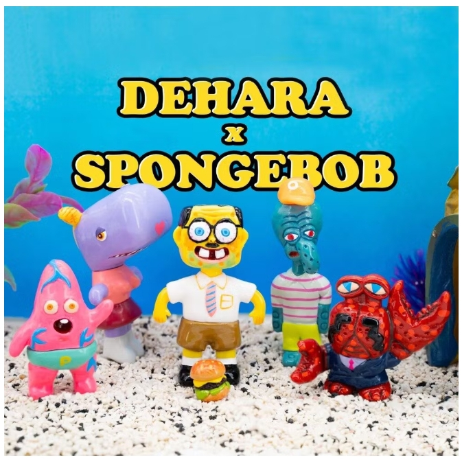 DEHARA x SPONGEBOB Present Nickelodeon x Unbox Industries