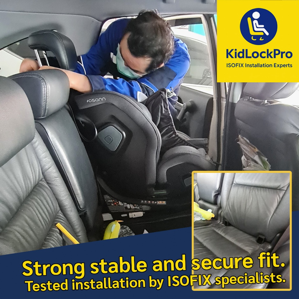 ส่งทันที KidLockPro Isofix Bracket universal Set อุปกรณ์ติดตั้งคาร์ซีทสำหรับรถยนต์ที่ไม่มีระบบ isofix - รูปที่ 4