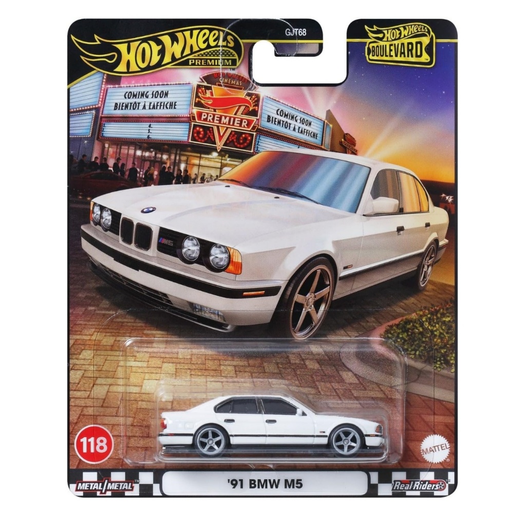 Hot Wheels Premium Boulevard ’91 BMW M5 (E34) โมเดลรถเหล็ก รถของเล่น ของสะสม ลิขสิทธิ์แท้ C4982 #