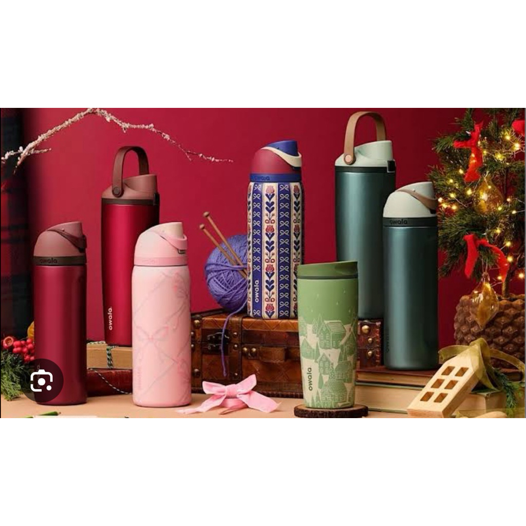 🇺🇸ของแท้พร้อมส่ง💯 แก้วเก็บความเย็น Owala holiday collection