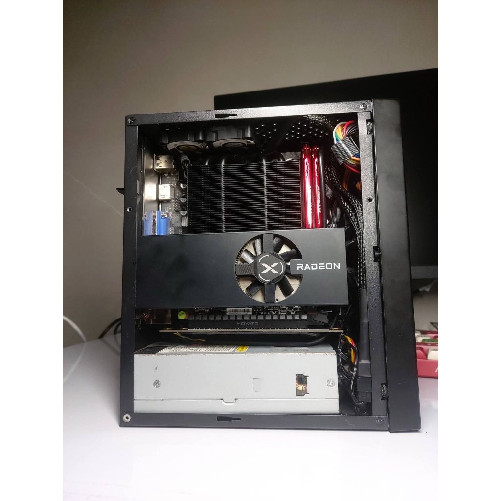 SKTC A09P ITX CASE 4.2L แถม Riser ต่อการ์ดจอ