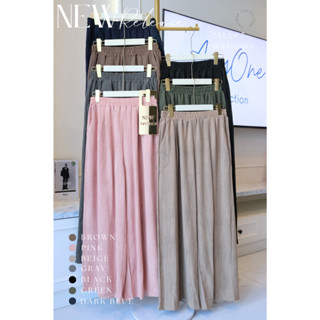 ⭐ใหม่ล่าสุด⭐กางเกงขายาวผ้าคอตต้อนเครป ผ้านิ่มใส่สบาย งานตรงป…