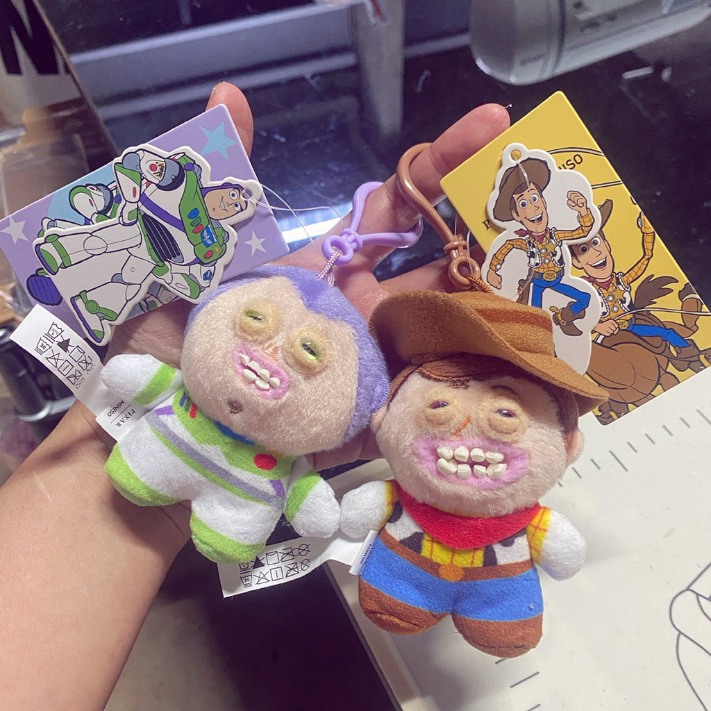 Toy Story แท้/งานคัสตอมวูดดี้/บัซ (ได้2ตัว)