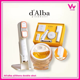 [สอบถามของแถมก่อนสั่งซื้อ/กระเป๋าหมด] d’Alba allthera double shot