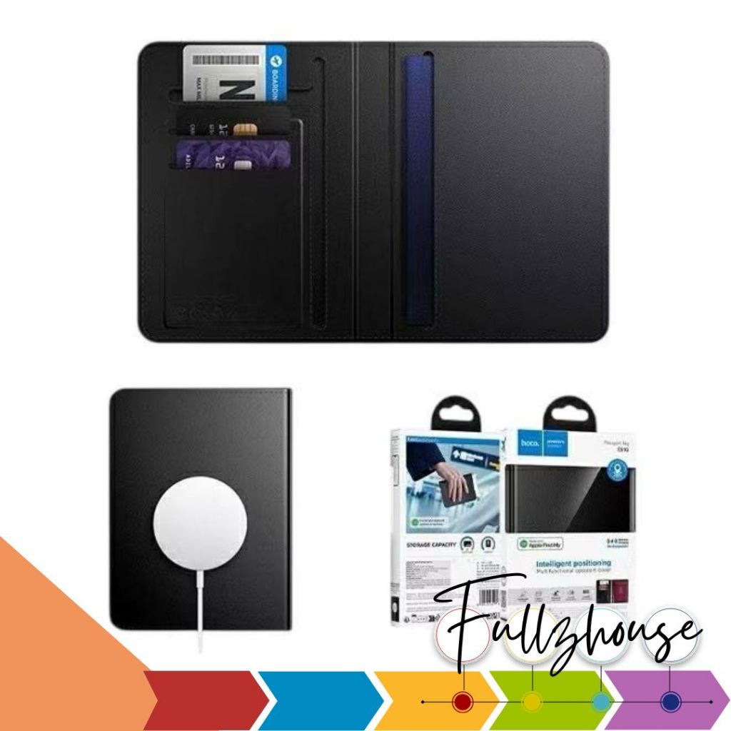 จัดส่งด่วน Hoco E91G Tracker (iOS) Smart Anti-Lost Passport Case ที่ใส่พาสปอร์ตพร้อมเครื่องติดตามตำแ