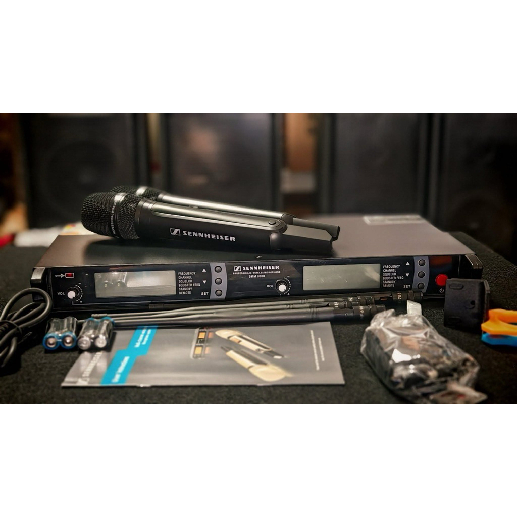 ไมค์ลอยคู่ SKM 9000 ตัวท็อปท้ายแดงมาแล้ว!