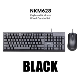 คีย์บอร์ดพร้อมเมาส์ Nubwo NKM-628 NKM-637 NKM-646 Keyboard & Mouse Combo คีย์บอร์ด เมาส์ ชุดคีย์บอร์ดเมาส์ ประกัน 1 ปี