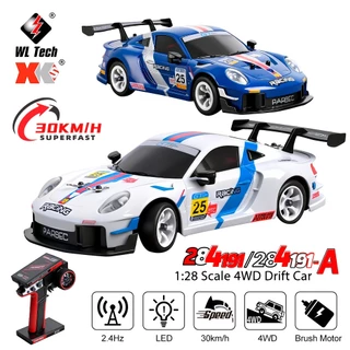 รถสไลด์ Wltoys 284191 Remote Control Car1:28 สเกล ความเร็ว 30 กม./ชม. แบบขับเคลื่อนสี่ล้อ รุ่น พร้อมไจโรสโคป รัศมีการควบ