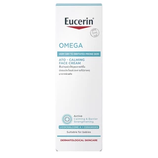 Eucerin - OMEGA ATO-CALMING FACE CREAM 50ML ยูเซอริน โอเมก้า อะโท-คาล์มมิ่ง เฟซ ครีม 50มล.