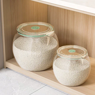 (พร้อมส่ง) โหลดอง ถังเก็บเม็ดข้าวสาร แบบสุญญากาศ โหลใส่เครื่องปรุง กล่องเก็บข้าวสาร ป้องกันความชื้น ถังน้ำ