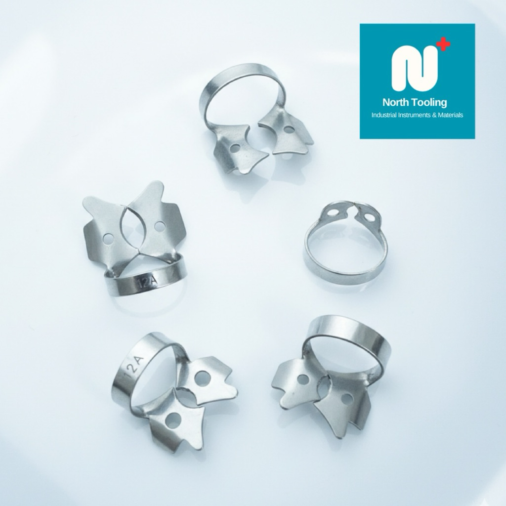 [พร้อมส่ง] Rubber Dam Clamp แคลมป์จัดฟัน ยางกันน้ำลาย (เบอร์ B4, 7, 7A, 12A, 13A)