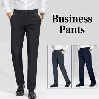 กางเกงขายาวลําลอง ทรงสลิมฟิต แบบเป็นทางการ สําหรับผู้ชาย ใส่…