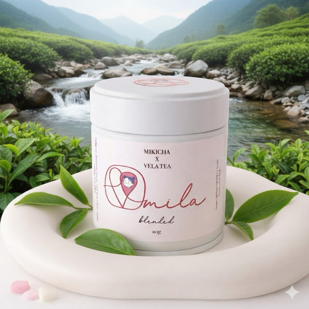📍พร้อมส่ง📦 🔻ชิ้นสุดท้าย | Vela Tea • ベラティー x Mikicha รุ่น Mila01 Blended 20g