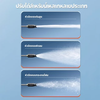 SOARFLY 6800W เครื่องฉีดน้ำแรงดันสูง 500PAมอเตอร์แบบดูดน้ำเองได้ พกพาได้ การรับประกันคุณภาพ 3ปี