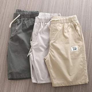 PROMAN ฤดูร้อน กางเกงขาสั้นผู้ชาย ผ้านุ่ม ใส่สบาย M-3XL รับCOD มีหลายสีให้เลือก