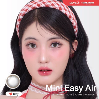 คอนแทคเลนส์รายเดือน LOVELYPLUS รุ่น MINI EASY AIR มินิอีซี่แอร์ เลนส์สไตล์เกาหลี เลนส์ตาหวาน ละมุน ดูเป็นธรรมชาติ