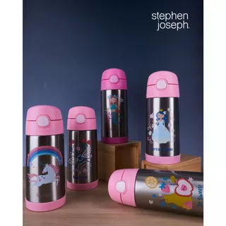 ขวดน้ำเด็ก Stephen joseph DOUBLE WALL เก็บอุณหภูมิ ปราศจาก BPA/PVC, Phthalate แบรนด์ยอดนิยมจาก USA