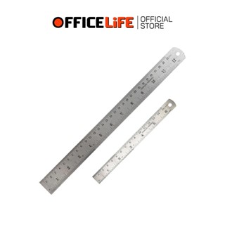 PK (พีเค) ไม้บรรทัดฟุตเหล็ก ไม้บรรทัดเหล็ก ขนาด 6 / 12 นิ้ว …