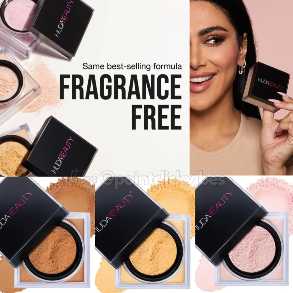 Beauty-Siam แท้ทั้งร้าน !! แบ่งขายแป้งฝุ่น HUDA BEAUTY Easy Bake Loose Baking & Setting Powder