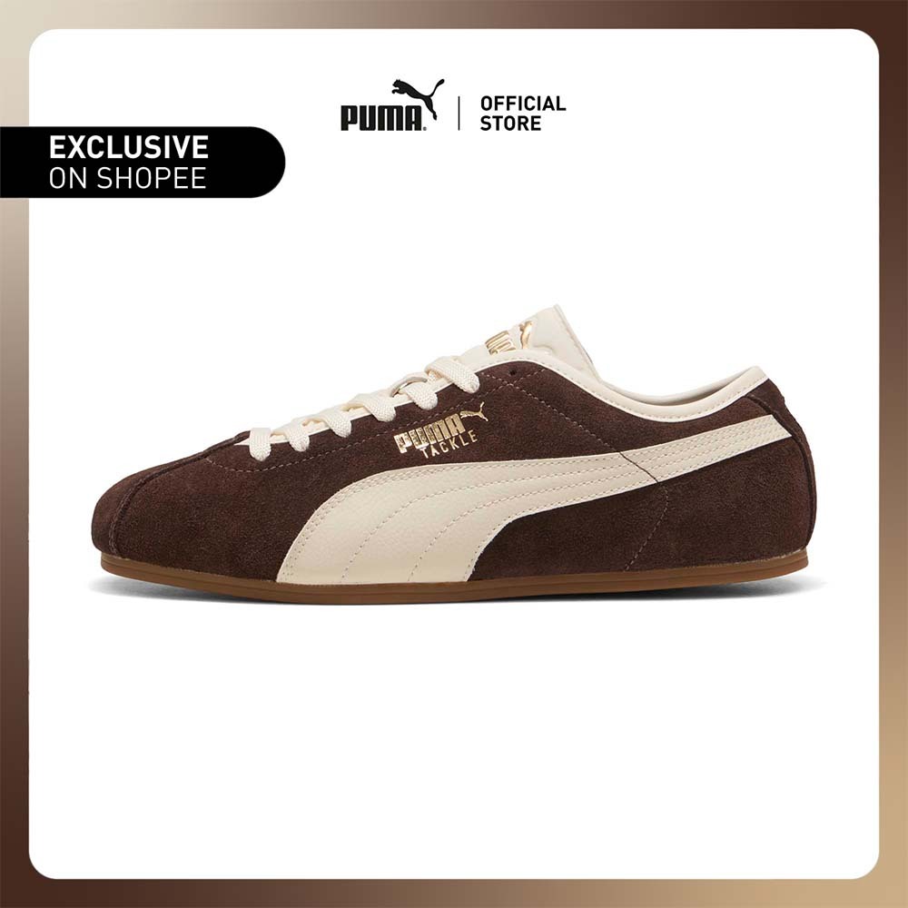 PUMA Basics PUMA Tackle Sneakers Unisex สีน้ำตาล - 40445611