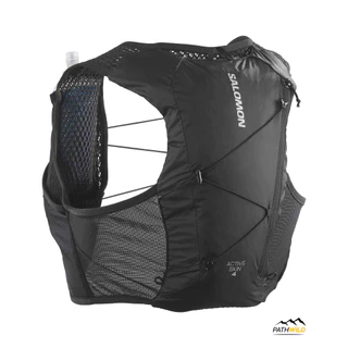 SALOMON ACTIVE SKIN 4 SET เป้น้ำสำหรับวิ่งเทรล ความจุ 4 ลิตร เน้นสบาย คล่องตัว น้ำหนักเบา ระบายอากาศดี แห้งเร็ว
